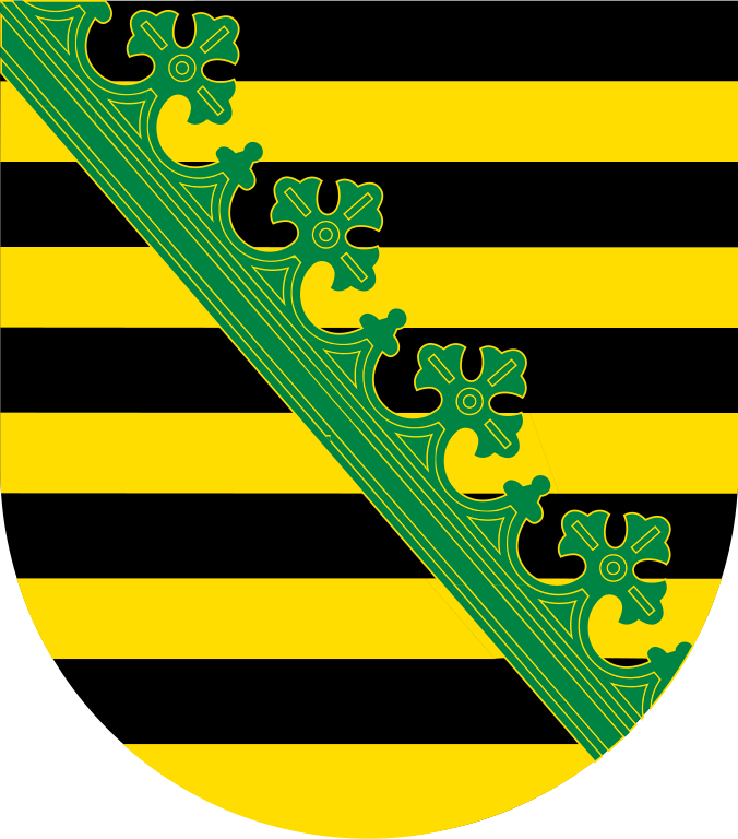 Fre-is-taat Sach-sen Wappen